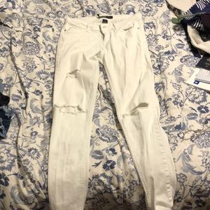 White jeans